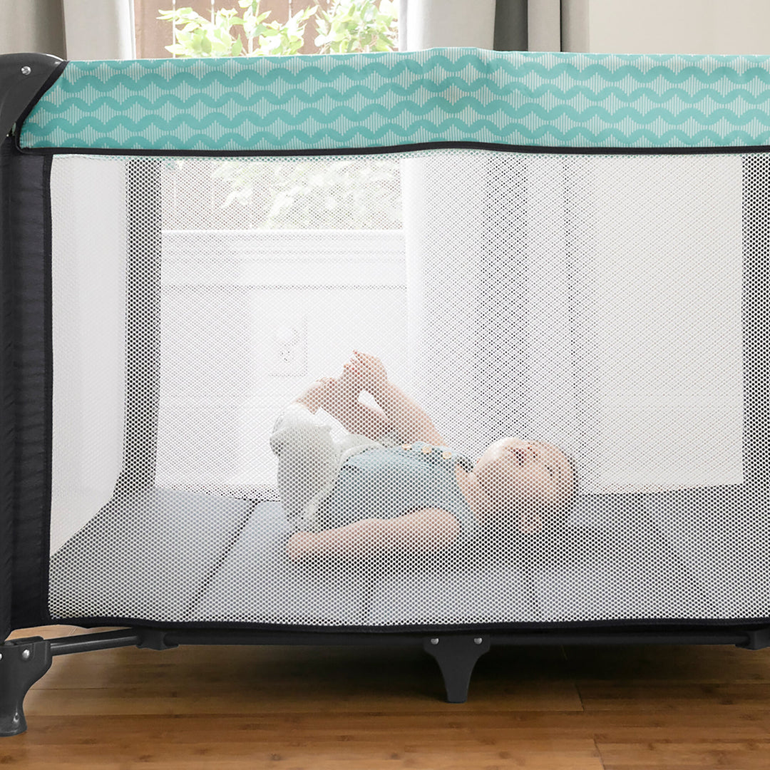 Ity Rompity Rest™ Easy Fold Portable Playard – Goji™