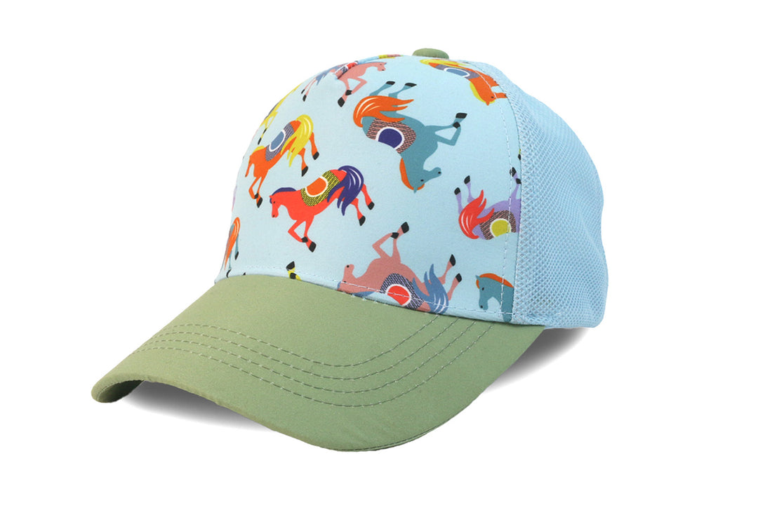 Kids UPF50+ Printed Ball Cap