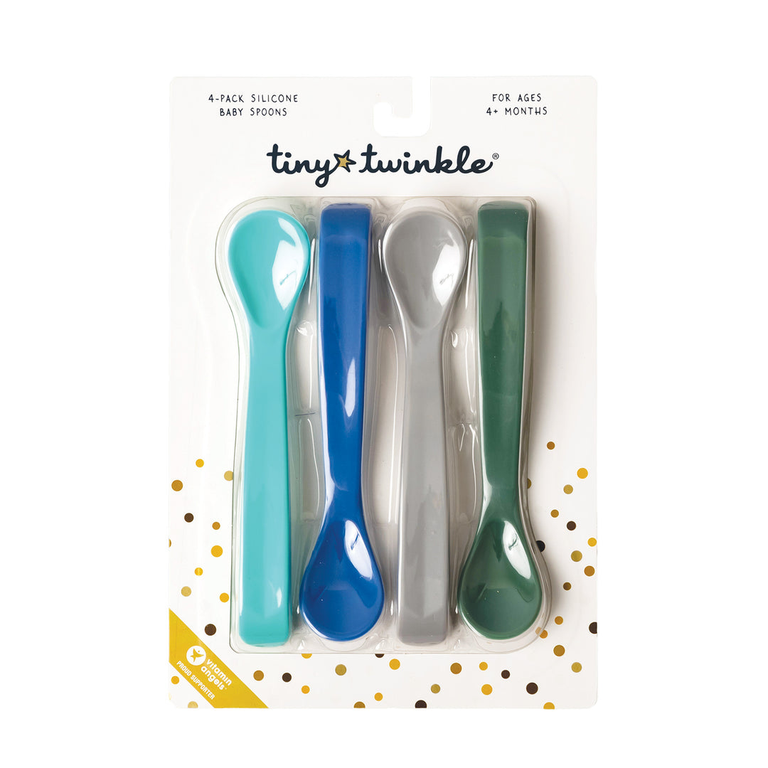 Silicone Spoon - 4pk