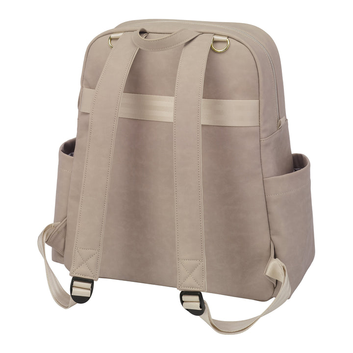 Sync Backpack Diaper Bag in Grey Matte Cable Stitch