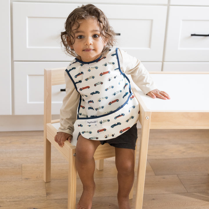 Tablier bavoir anti-salissures