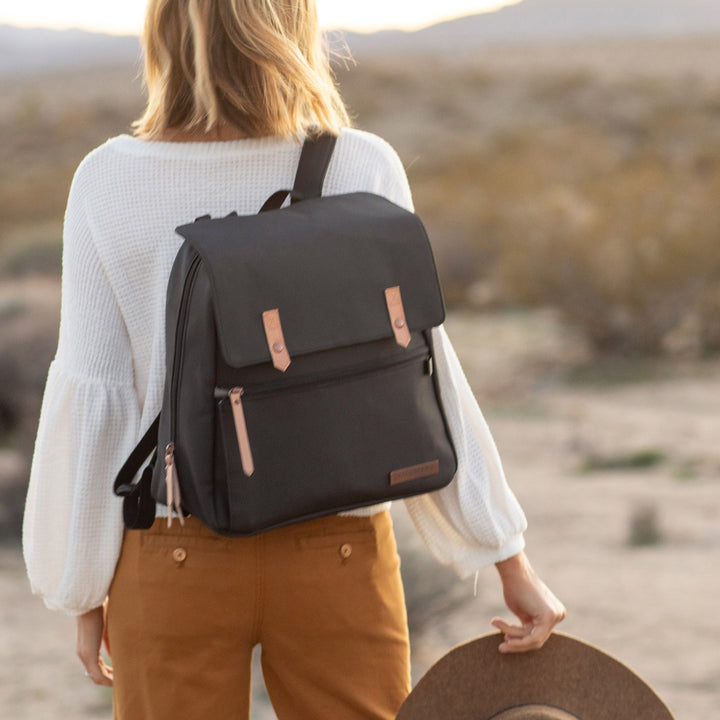 Meta Backpack - Black Matte Canvas