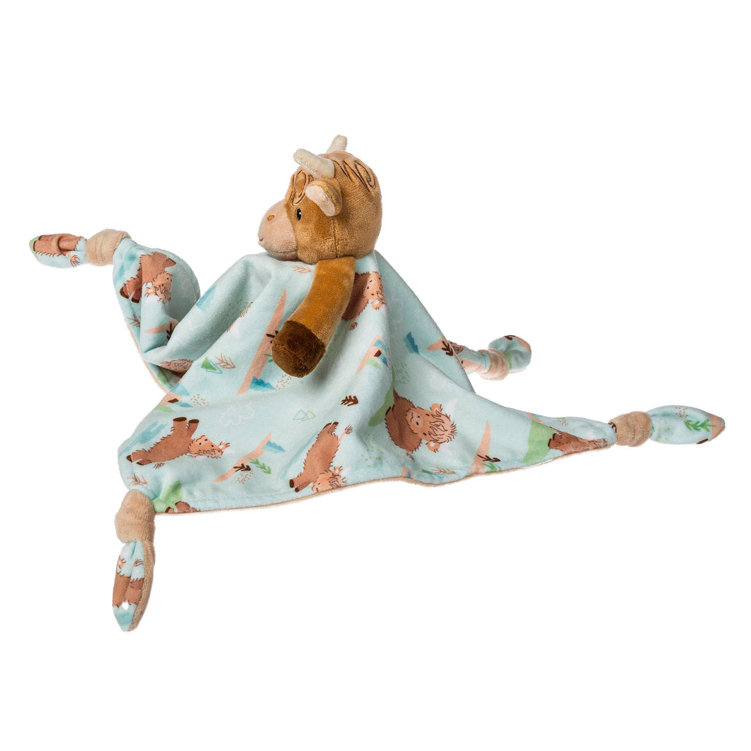 Character Blanket - Hetty Highland Cow - 13"