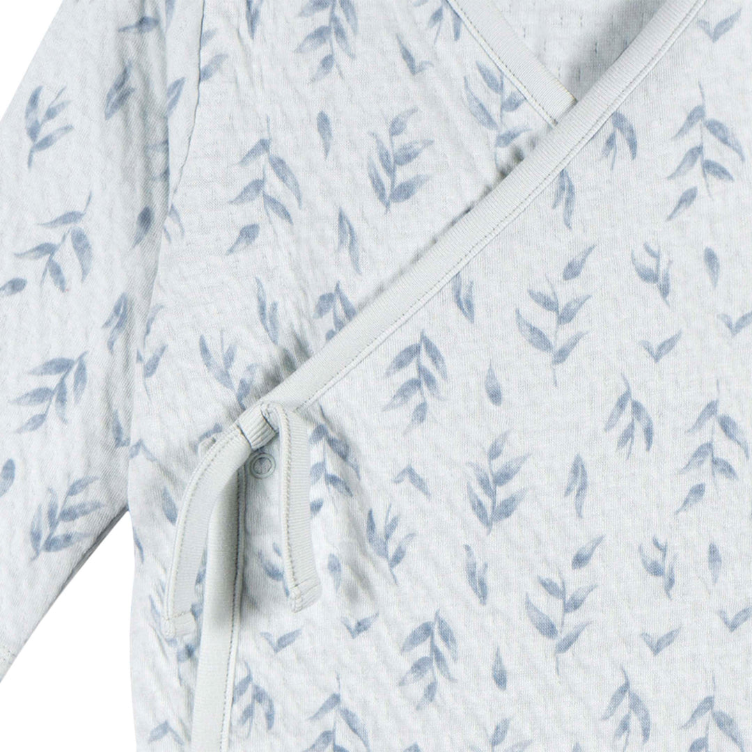 1 Piece Side Tie Coverall - Blue