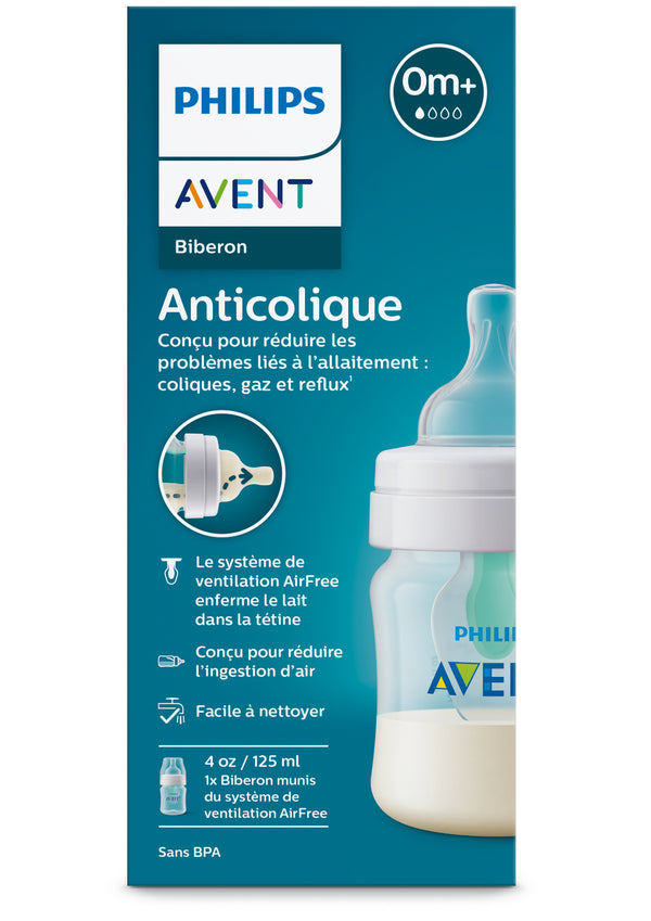 Biberon anti-colique avec évent AirFree - 113 ml