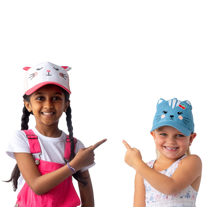 Kids UPF50+ 3D Cap - Bunny - Large