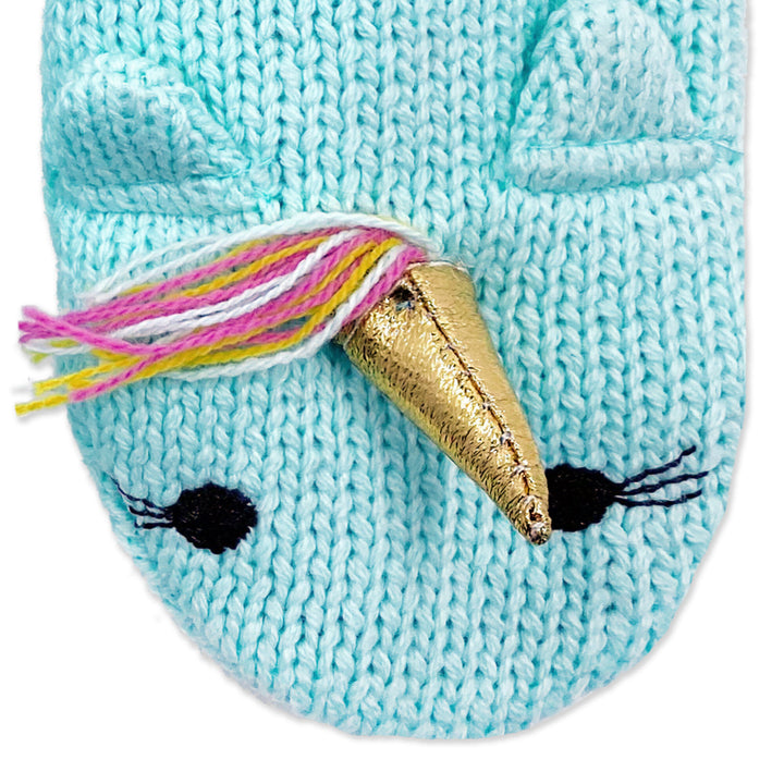 Baby-Toddler Knit Mittens