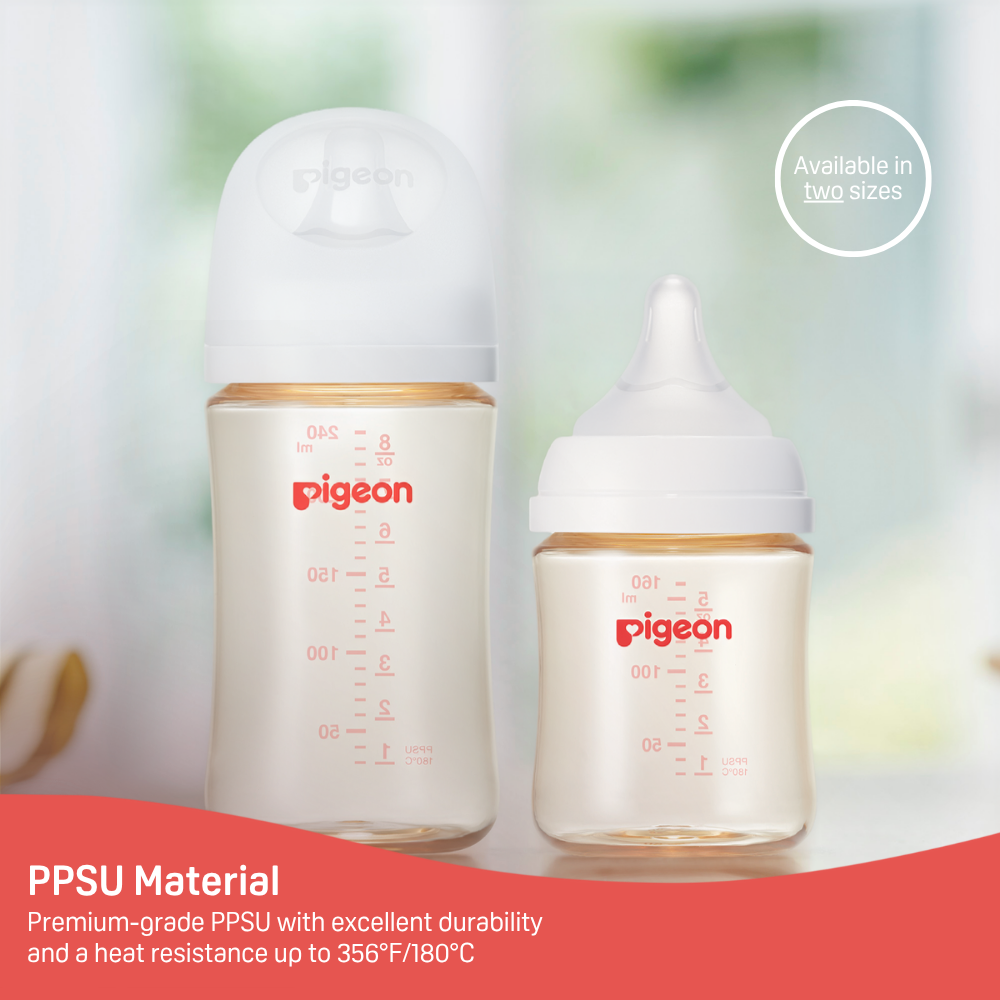 PPSU Bottle 5oz (1-Pack) with SS Nipple 0M+