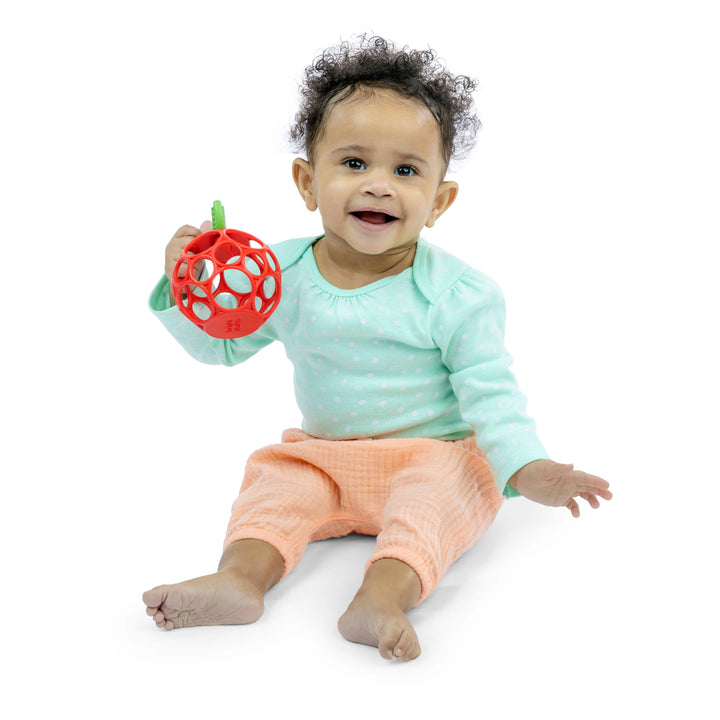 Hold My Own Easy-Grasp Teether Toy – Apple