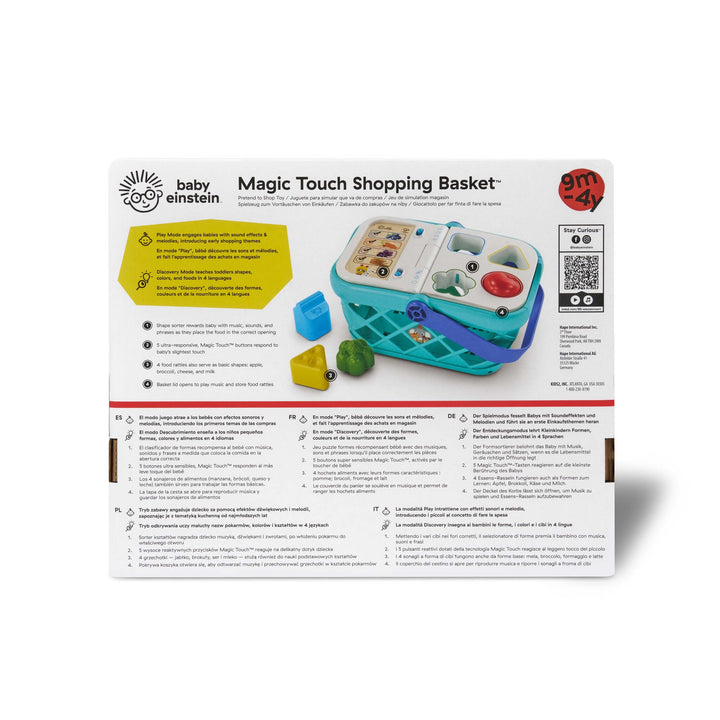 HAPE Magic Touch Shopping Basket™ Pretend to Shop Toy