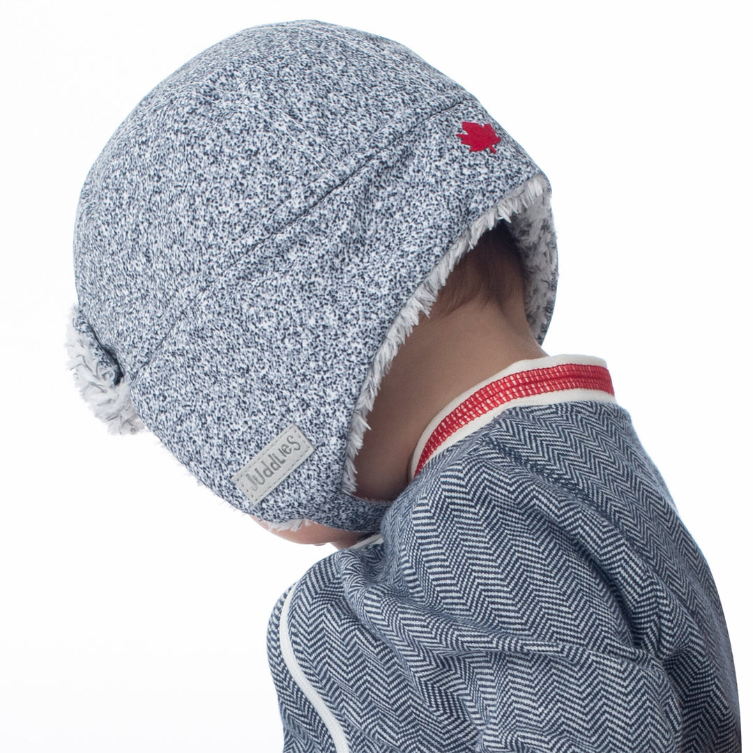 Winter Hats - Salt + Pepper Grey