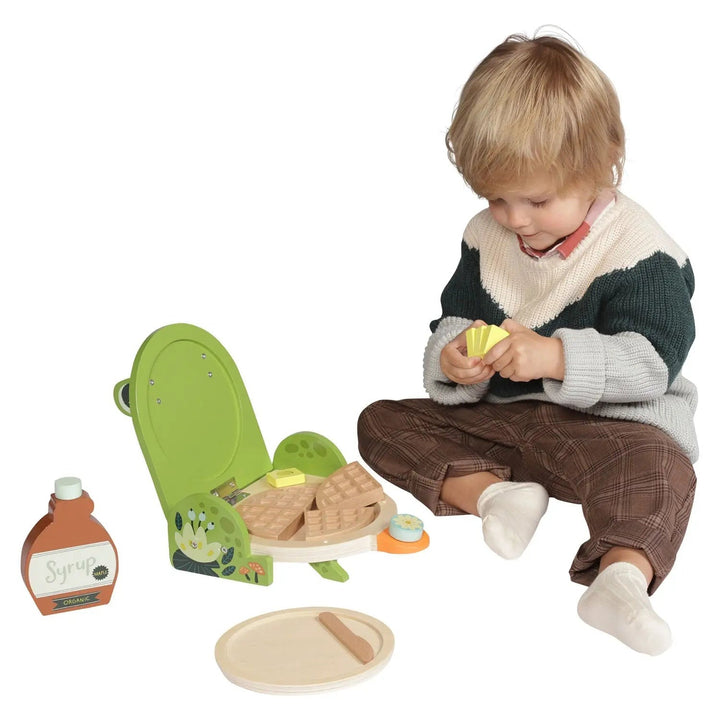Ribbit Waffle Maker Pretend Cooking Set