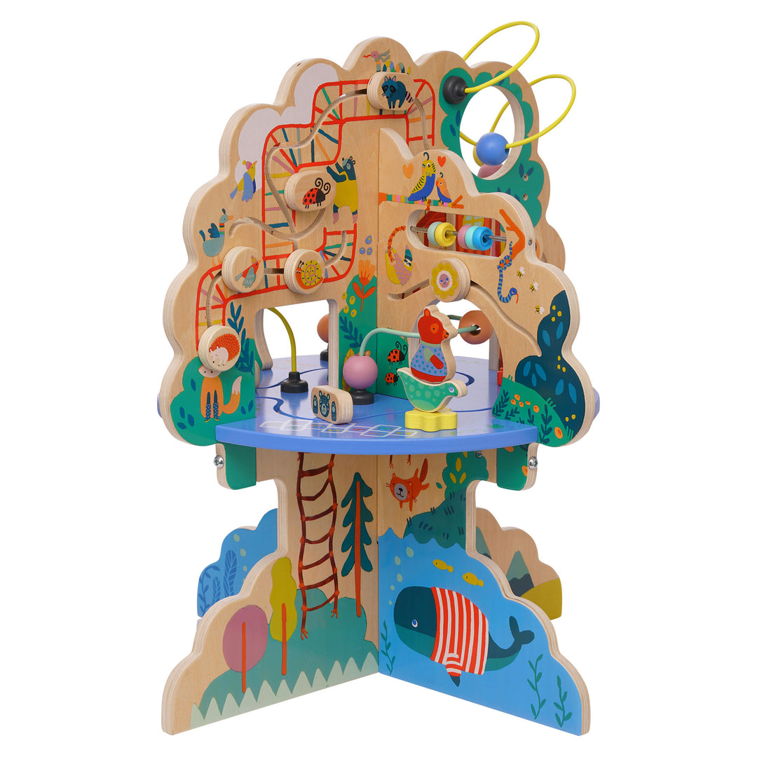Wooden Activity Center Playground Adventure