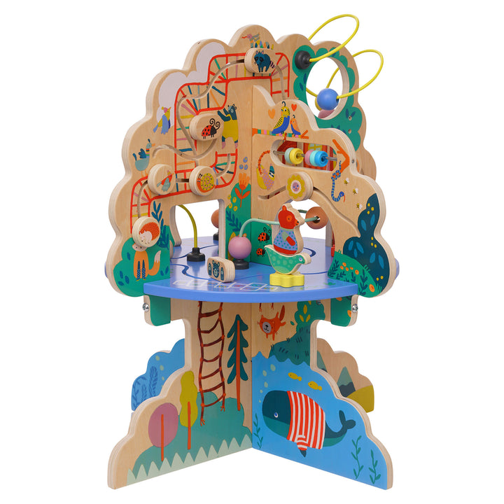 Wooden Activity Center Playground Adventure