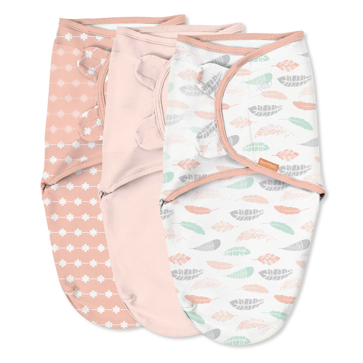 SwaddleMe - 3pk Original Stage 1 - Coral Days - 0-3M 3 pack Original Swaddle - Coral Days - Stage 1 012914557105