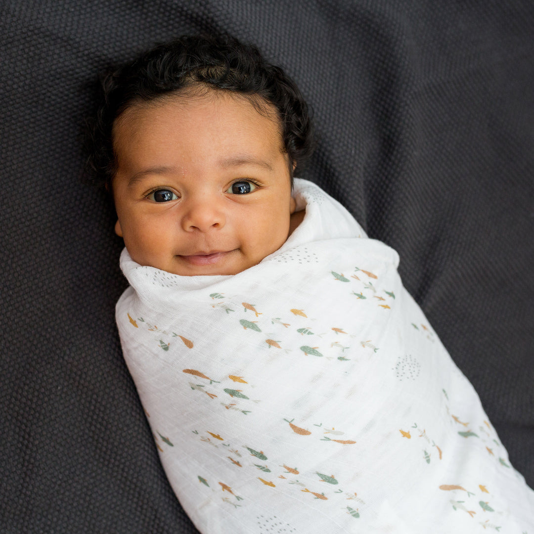 2pk Cotton Muslin Swaddle Blanket - 40x40