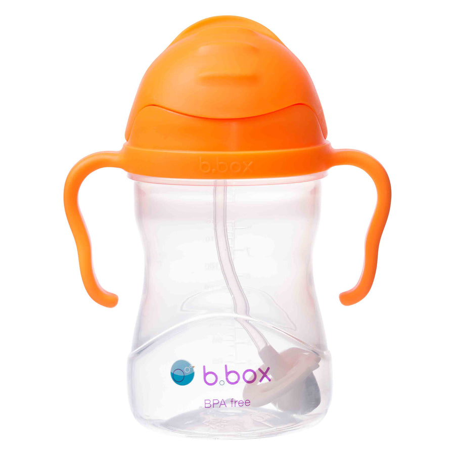 Bbox - Sippy Straw Cup 240ml - Orange Zing Sippy Cup - Orange zing 9353965005094