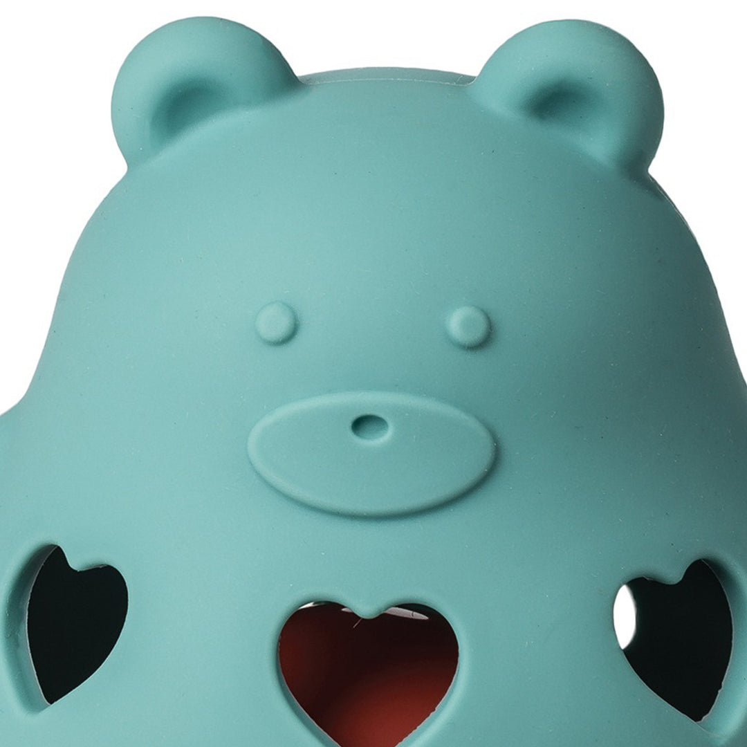 Simply Silicone - Rattle - Teddy 5"