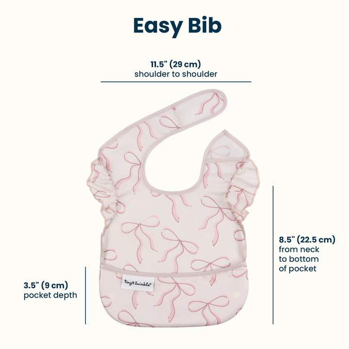 Bavoir anti-dégâts facile à utiliser - paquet de 3
