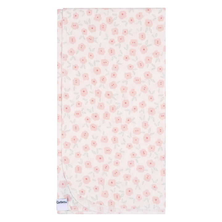 Flannel Receiving Blanket - 4pk