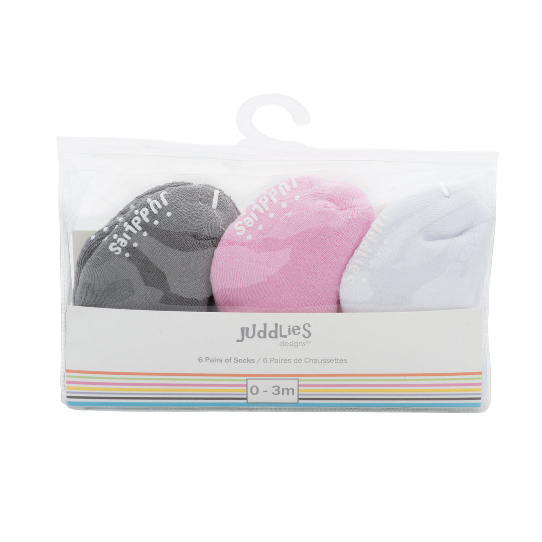 6 pack Infant Socks - Girls