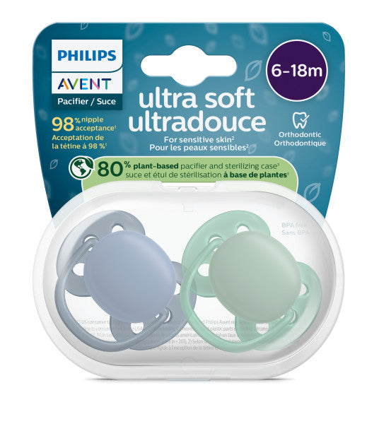 Ultra Soft Pacifier - 2 pack