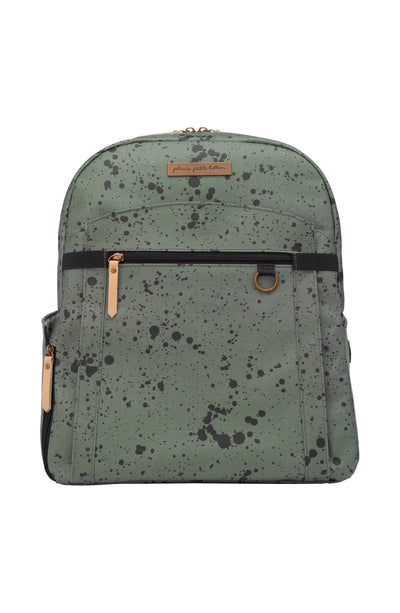 2-in-1 Provisions Backpack - Olive Ink Blot