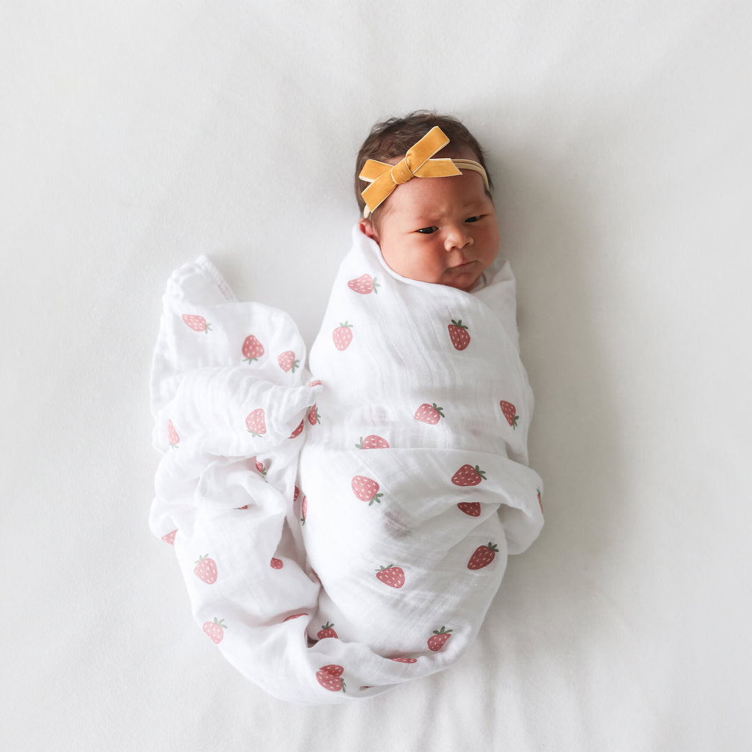 Cotton Muslin Swaddle Blanket - 40x40