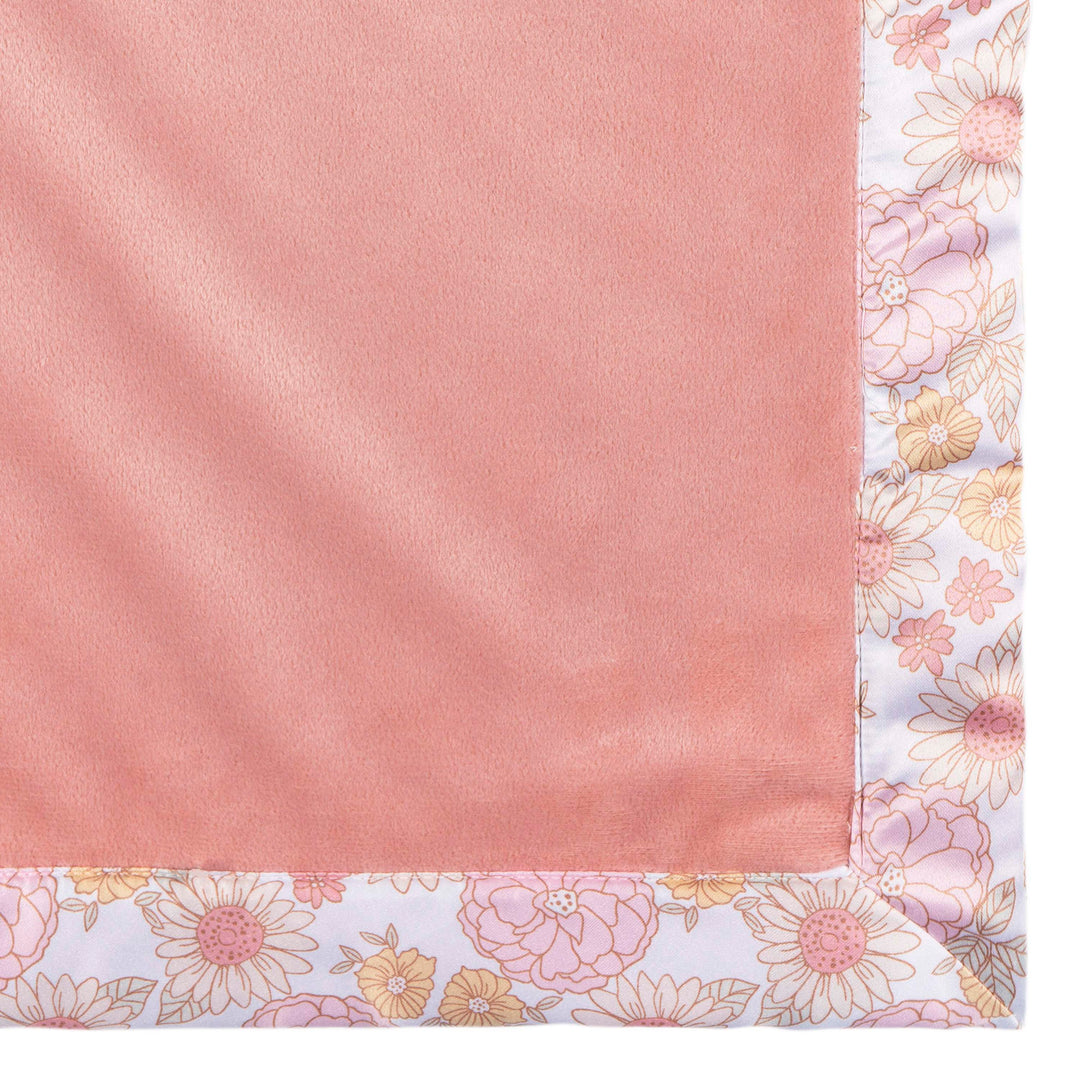 2 ply Blanket - Retro Floral