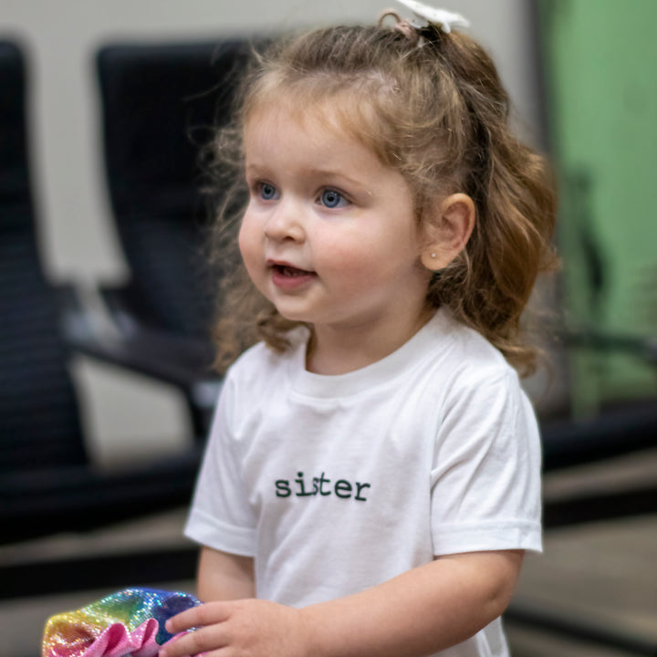 Infant T-Shirt - Sister - White