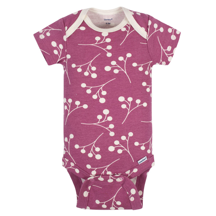 Short Sleeve Bodysuit Onesies - 5pk