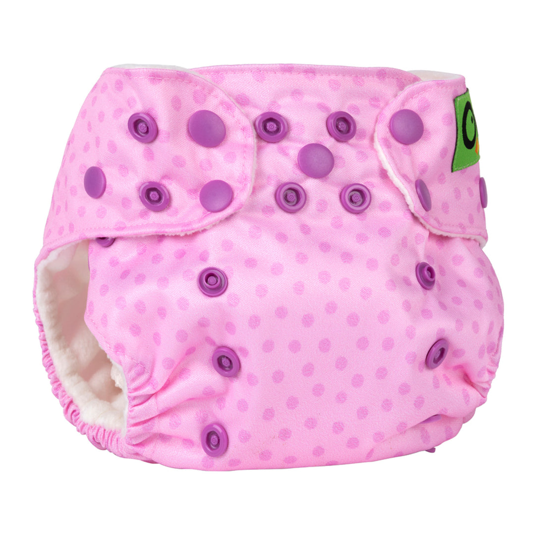 One Size Reusable Pocket Diaper with 2pk Insert