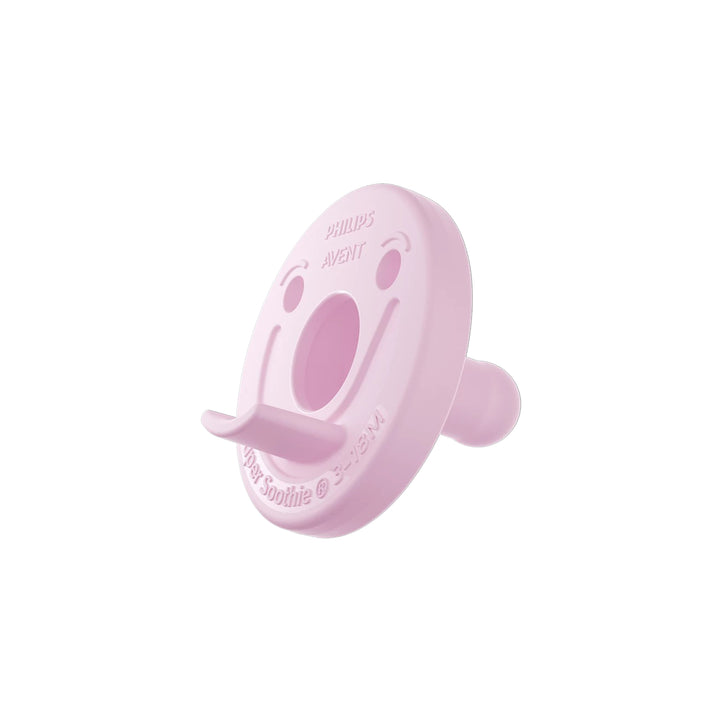 Soothie Pacifier 2 Pack - 0-3M - Lilac/Pink