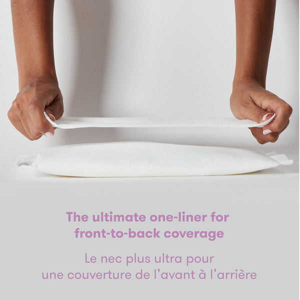 Protège-slips périnéaux rafraîchissants à l'hamamélis - Lot de 24 