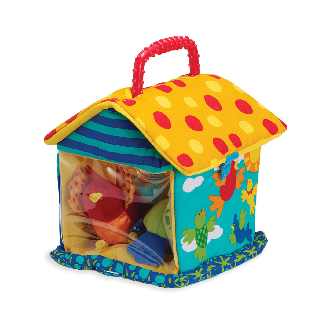 Put and Peek Birdhouse Soft Activity Toy