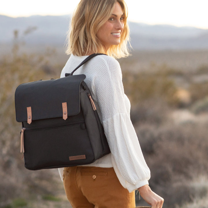 Meta Backpack - Black Matte Canvas