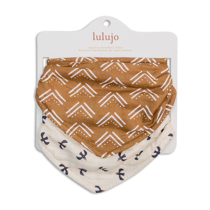 2pk Bandana Bibs