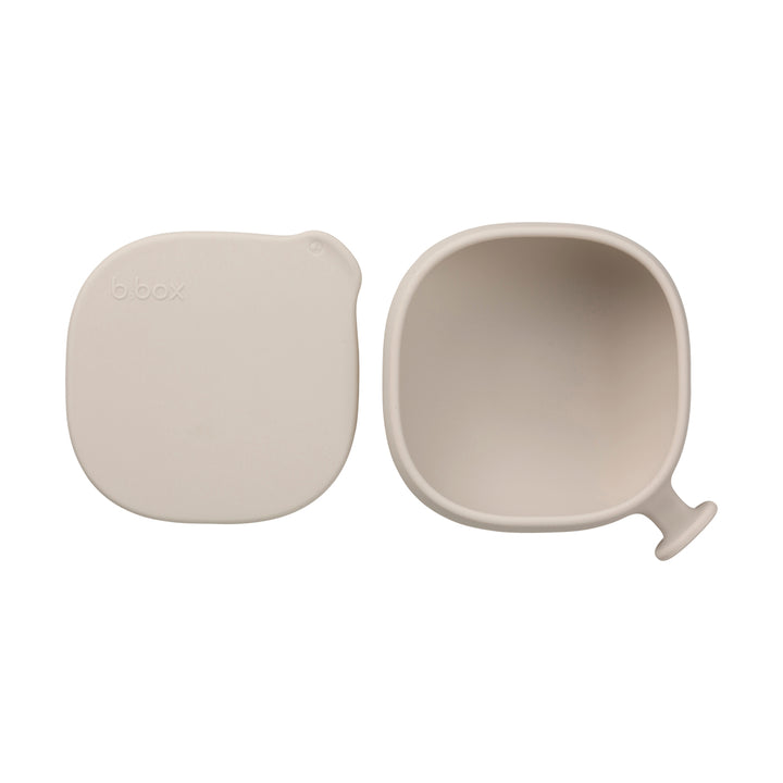 Silicone Bowl + Lid - Latte