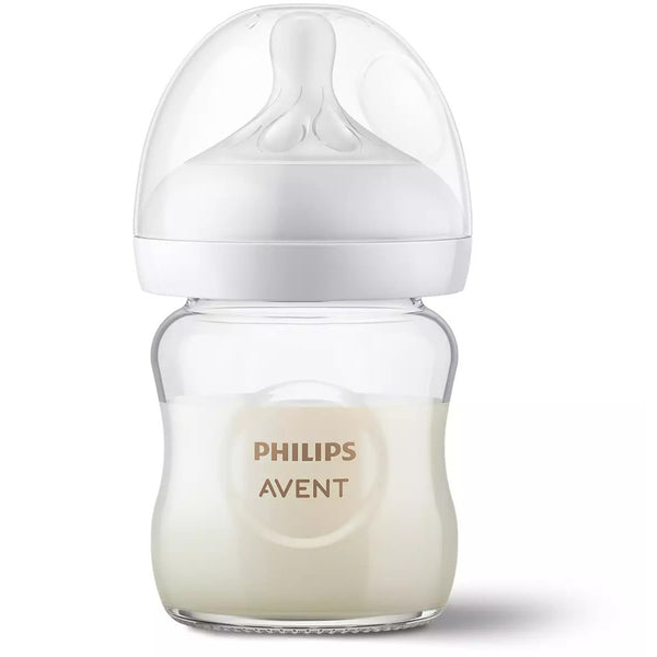 Bouteille en verre naturel 4 oz