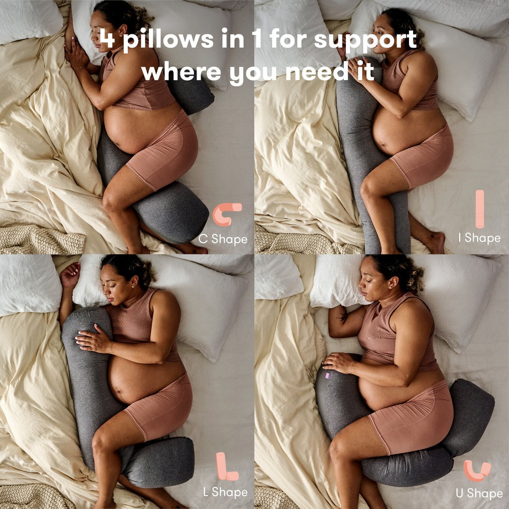 Adjustable Keep-Cool Pregnancy Pillow - ENG ONLY