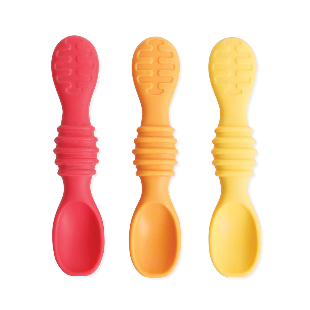 d - Bumkins - Silicone Dipping Spoons 3PK - Tutti Frutti Silicone Dipping Spoons 3pk Tutti Frutti 14292650041