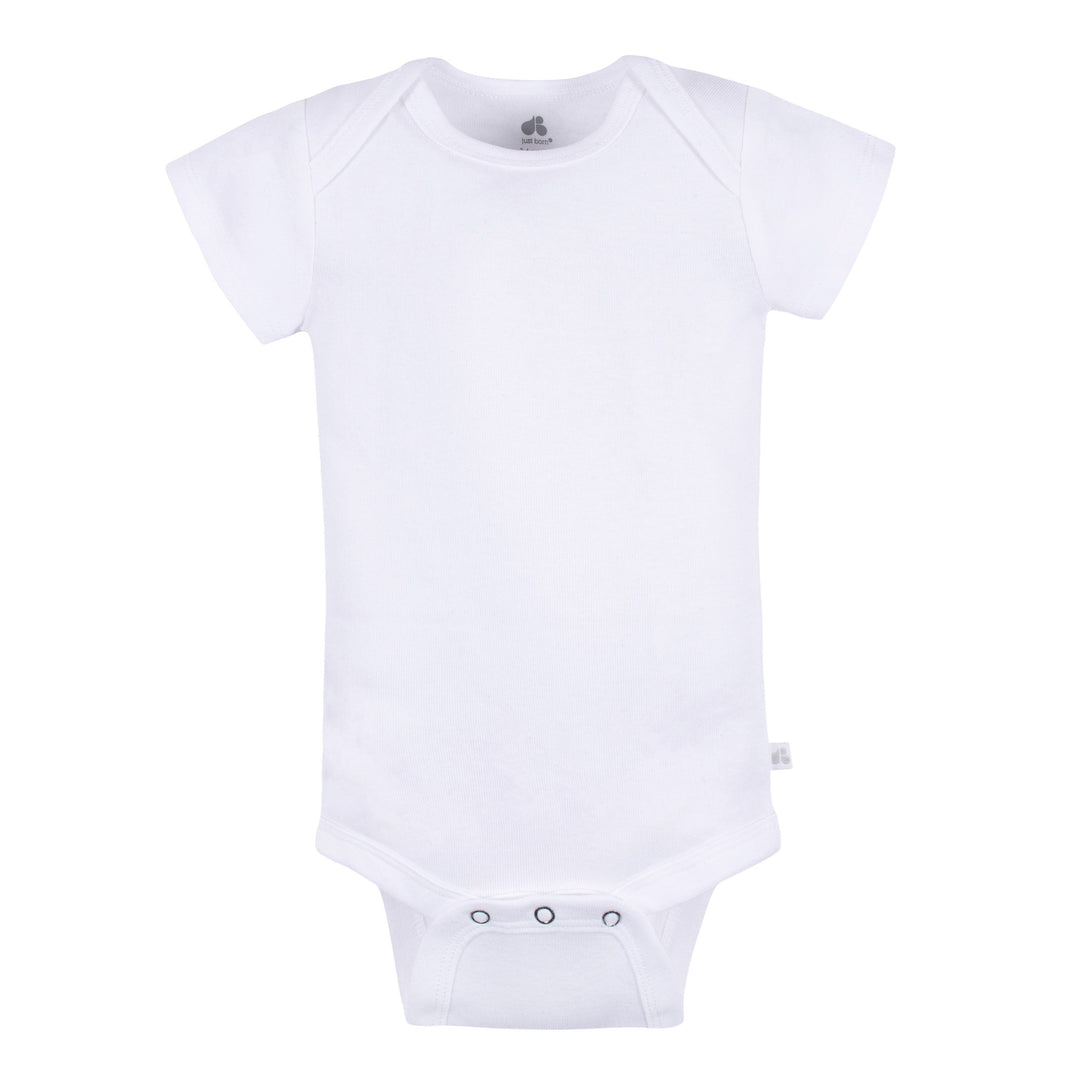 JUST BORN Onesies Short Sleeve 3 Pack