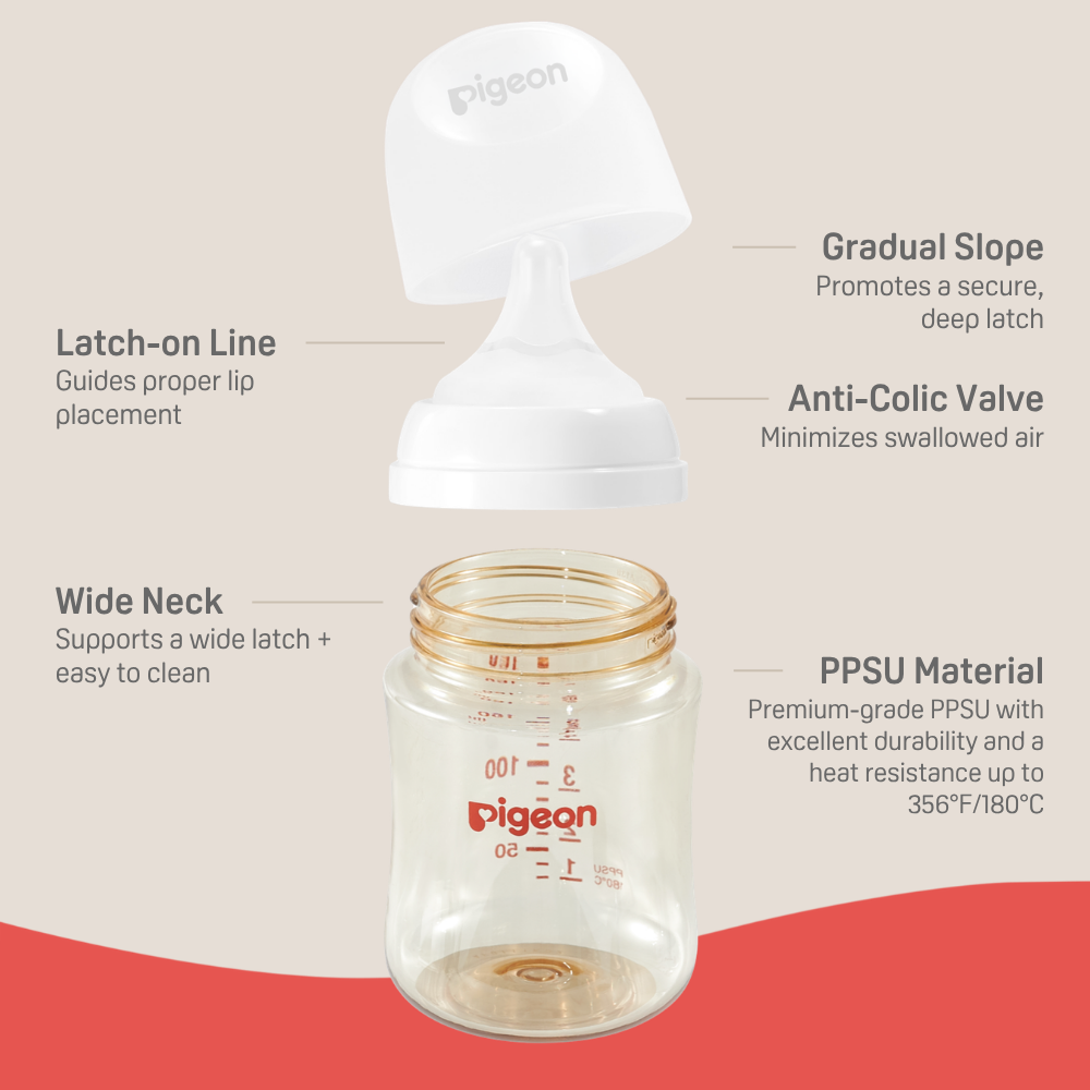 PPSU Bottle 5oz (1-Pack) with SS Nipple 0M+