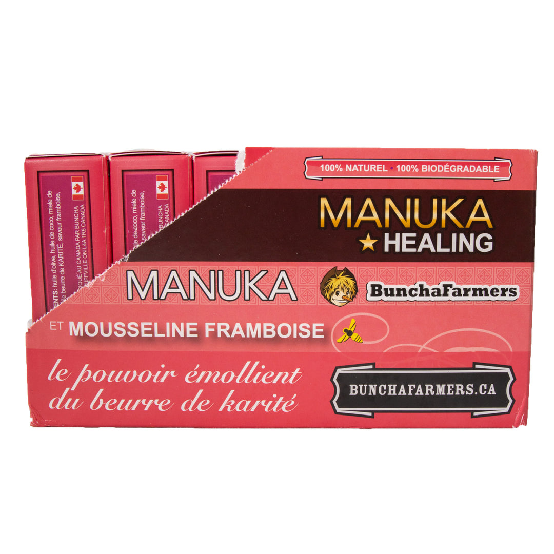 Manuka Raspberry Chiffon Soap