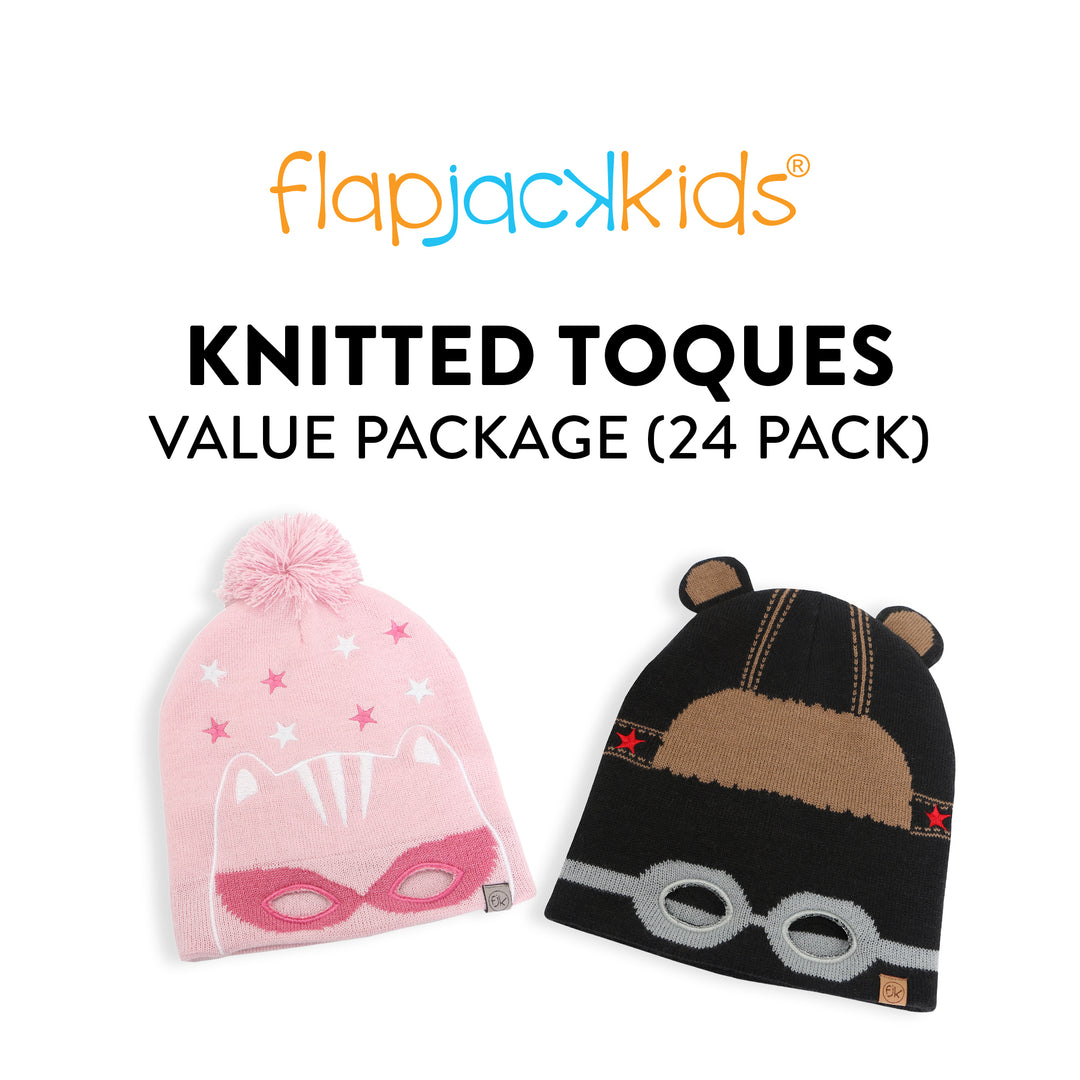 FlapJackKids - Knitted Toques - 6% OFF 24 Hat buy-in FlapJackKids - Knitted Toques - 6% OFF with 24 Hat buy-in 990006500485