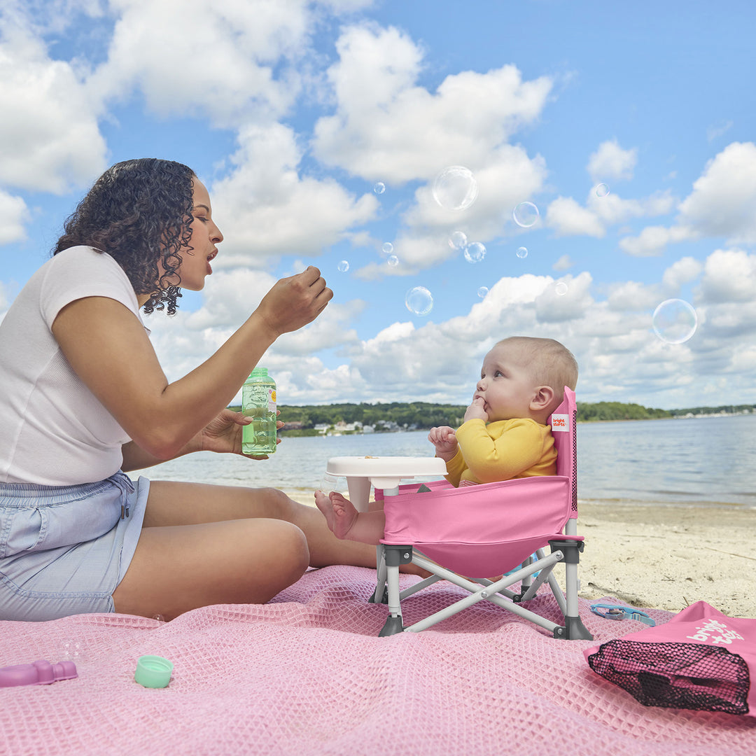 Pop ‘N Sit™ Portable Booster Seat - Pink