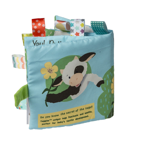 Taggies Soft Book - Buttercup Cow 6"