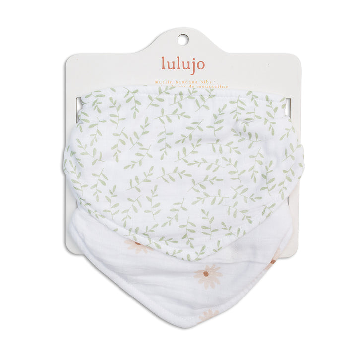 Lot de 2 bavoirs bandana