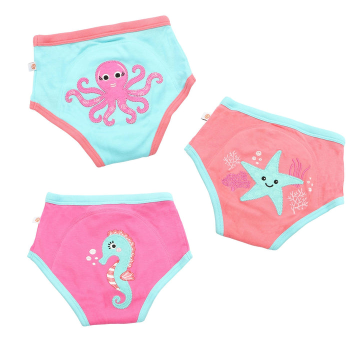 Organic Cotton 3 Piece Potty Training Pants