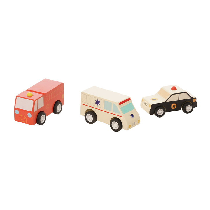 Pull Back Rescuers Cars